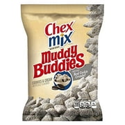 Chex Mix Muddy Buddies Cookies and Cream 4.25 oz (Pack of 7)
