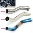 thumbnail image 3 of Motorcycle Parts Exhaust Pipe Muffler Exhaust Link Pipe For Kawasaki ZX10R ZX-10R 2008-2020 2004 2005, 3 of 4