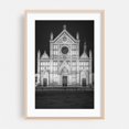 thumbnail image 2 of Basilica di Santa Croce, Firenze 02 B&W - Florence Tuscany Italy Photography Unframed Wall Art Print 5 x 7 inches, 2 of 60