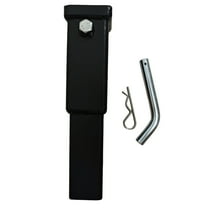 Adjustable Hitchs Tube Extender for 2" Receiver Provide 7 Inch Extension Supports Up to 350lbs Efficient Cargo Transport