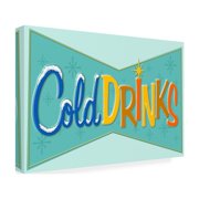 RetroPlanet 'Cold Drinks' Canvas Art