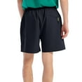 thumbnail image 4 of Kvture Mens Running Shorts with Zipper Pockets Elastic Waist Athletic Workout Short Pants Breathable Gym Clothes Summer Dark Blue XXL, 4 of 7