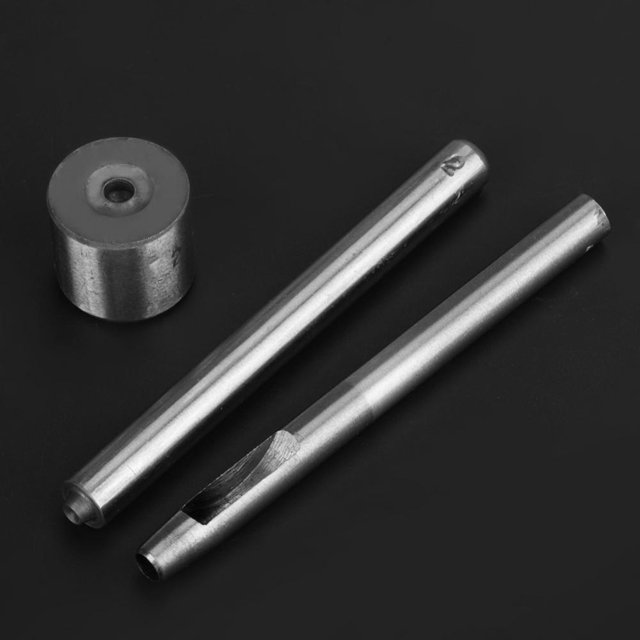 Kit de ojales, ojales de ojales Ojales lisos y ojales de arandelas para reemplazo de accesorios de bricolaje 5mm 220pcs) Khall Tendencias