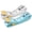 White, Blue, variant on Tape Measure, iBayam Soft Ruler 60-Inch Double-Sided Measuring Tape or Body Weight Loss Fabric Sewing Tailor Cloth Vinyl Measurement Craft Supplies, 2-Pack White, Blue