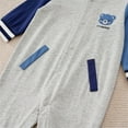 thumbnail image 6 of WIBACKER 0-18 Months Newborn Baby Boy Onesie, Infant Long Sleeve Cotton Romper, Boys Bodysuit Fall Spring Outfits - Bears, 6 of 8