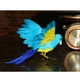thumbnail image 2 of Decoración de pájaro artificial Artificial emplumado animal pájaro jardín estatuilla decoración loro azul claro Magideal Decoración de pájaro artificial, 2 of 6