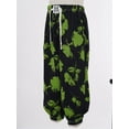 thumbnail image 4 of TTAO Kids Girls Summer Floral Printed Boho Harem Pants Boys High Waist Hippy Sports Athletic Pants Type I 9-10, 4 of 7