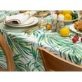 thumbnail image 4 of Indoor Outdoor Tabletop for Spring Summer Decorations, Picnics and Dinner Parties - Stain and Water Resistant, Palm Leaves Dream, Tablecloth, 60 x 84 Rectangle, 4 of 5