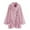 Pink, variant on Aoochasliy Ladies Tops Long Sleeve Clothes Casual Solid Turtleneck Big Pockets Cloak Coats Vintage Oversize Coats