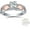 Pink, variant on I'm a Wife to a Husband Circle Wings Memorial Ring - Hug From Heaven Angel Wing Ring for Women