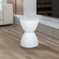 thumbnail image 3 of Tabouret Moderne en Sablier, Table en Forme de Sablier, Tabouret d'Extrémité pour Changer de Chaussures, Style Moderne Simple, Tabouret Rond d'Extérieur, Table d'Appoint, Convient à la Déco de la Maison, 3 of 8