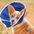 thumbnail image 4 of Pet Anti-bite Head Cover Non Woven Protective Collar Grooming Postoperative Anti-Lick Collar Pet Dogs Cats Anti-splash Eliza Collar, 4 of 4