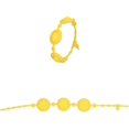 thumbnail image 1 of Goddess Bracelet Sensoriel Simple Fidget Jouet Bracelet en Silicone Décompression, Soulagement du Stress Jeu Sensoriel Fidgeting Bracelet de Musique Mini Flip, Pression des Doigts Tue le Temps (Jaune, 1 Pce), 1 of 5