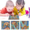 thumbnail image 2 of Cuadros Decorativos DIY Mandala pintura de diamante en forma especial 50 páginas A5 cuaderno útiles escolares Ehuebsd Nuevos Originales, 2 of 8