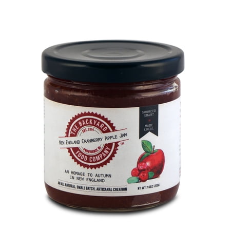 BACKYARD FOOD COMPANY CRANBERRY JAM, 8.5 OZ