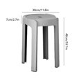 thumbnail image 3 of Ycandiee Plastic Stackable Stools, 18.1 Inch Height Stack Stools, Nesting Stools, Portable Plastic Round Stools for Classroom Students School Home Office, 3 of 6