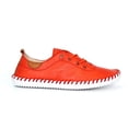 thumbnail image 3 of Lunar Womens St Ives Leather Sneakers, 3 of 5