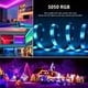 thumbnail image 5 of Tiras de luces RGB para TV, luces LED que cambian de color con control remoto por infrarrojos, tiras de luces LED cortas de 5 m de longitud para decoración de monitores de PC, 5 of 6