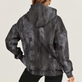 thumbnail image 5 of DBAIXID Camo Hoodie for Women Fleece Long Sleeve Pullover Fall Spring Sweatshirt 2029 Hunting Hooded Hoodies with Pocket Gray 3XL, 5 of 5