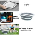 thumbnail image 2 of Caja de arena para gatos, fina, abierta, baja entrada, plegable, impermeable, 2 of 7