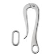 thumbnail image 3 of LOVIVER Hooks & Eye Quick Release Hooks for Boat Guard Rail Stainless Steel 147mm, 3 of 7