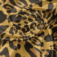 thumbnail image 5 of Ambesonne Leopard Print Valance Pack of 2, Natural Animal Skin, 54"X12", Earth Yellow Amber, 5 of 5