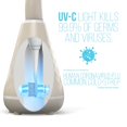 thumbnail image 2 of Cepillo de dientes Tao Clean UV Sanitizing Sonic con estación de limpieza, 2 of 8