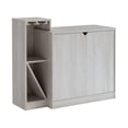 thumbnail image 5 of Solid Oak Wine Display Cabinet for Home Bar/Restaurant (Natural Oak Finish)​​, 5 of 5