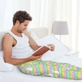 thumbnail image 5 of Honiee Rainbow Rabbit for men - a sleek fusion of Straight Pajama Pants, versatile Lounge Pants, and cozy Sleepwear, all rolled into one-Large, 5 of 6
