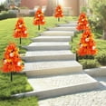 thumbnail image 4 of BZPIZ Halloween Garden Decorations Artificial Flowers for Outdoors UV Resistant Artificial Outdoor Flowers for Autumn, Halloween, Garden, Yard Decoration, 4 of 6