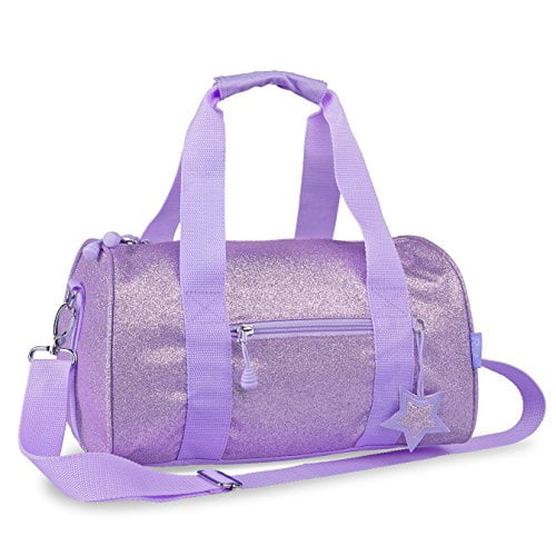 lavender duffle bag