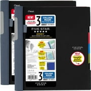 (2 pack) (2 Pack) Five Star Advance Notebook, 3 Subject, College Ruled, Assorted Colors (08285)