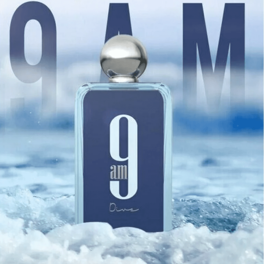 アフナン AFNAN 9AM ダイブ EDP 100ml Afnan 9AM Dive Unisex Eau de Parfum Aromatic Aquatic Fragrance