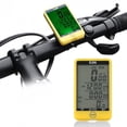 thumbnail image 3 of Ordenador para bicicleta HUOGUO, 29 funciones, inalámbrico, LCD, amarillo, 3 of 5