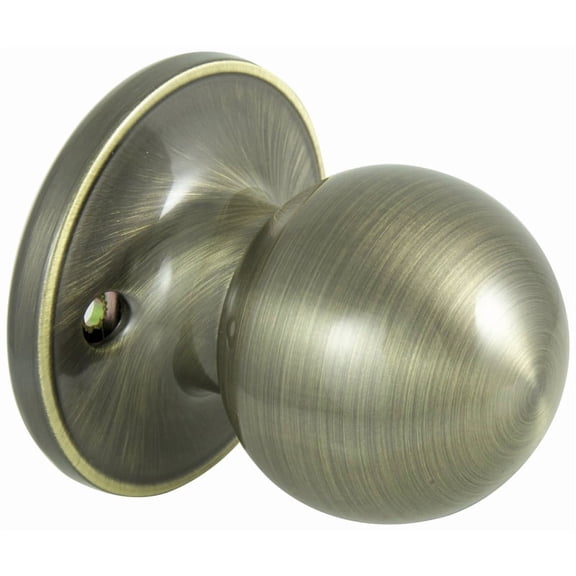 Prosource 6997191 Knob Dummy Antique Brass