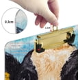 thumbnail image 3 of Coolnut Letter Size Clipboard Cute Cow Clipboards for A4 Paper Clip Hardboard with Low Profile Metal for Office School 12.5" x 9" Gifts, 3 of 4