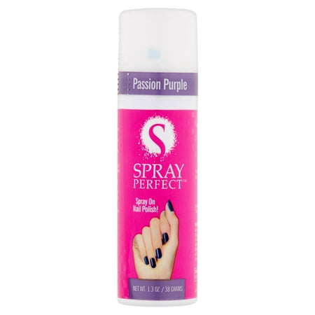 As Seen On TV Spray Perfect Passion Purple Spray On Nail Polish! 1.3 oz