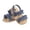 Blue, variant on Infant Baby Girls Summer Sandals Non-Slip Soft Sole First Walker Outdoor Beach Dress Shoes Open Toe for 6-12 Months White