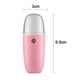 thumbnail image 2 of 2 humidificadores faciales nano, minihumidificador facial portátil USB, máquina práctica para el cuidado de la piel para hidratación facial, cuidado de la piel, maquillaje (rosa y blanco), 2 of 5