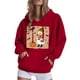 thumbnail image 2 of Sudadera con capucha de manga larga para mujer, informal, con capucha, para exteriores y chaquetas, ropa deportiva de moda para mujer, con capucha y ropa de invierno, sudadera con capucha de manga lar, 2 of 6
