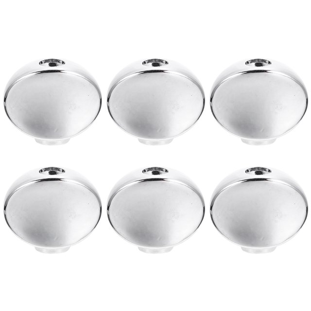 6 Pcs Metal Guitar Pegs Small Oval Guitar Tuning Pegs Keys Guitar Heads Buttons