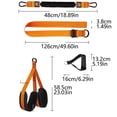 thumbnail image 4 of Pull-Up Assist System - Adjustable Horizontal Bar with Elastic Resistance Bands & Knee Rest - Home Gym Strength Training Equipment for Indoor Fitness Exercises, 4 of 9