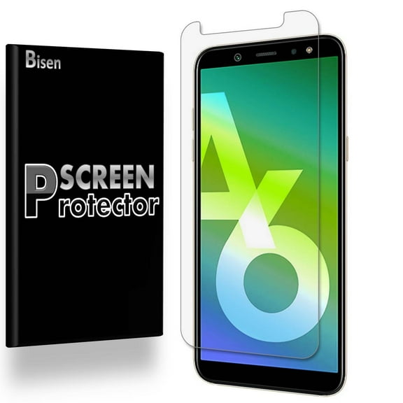 Fit For Samsung Galaxy A6 (2018) [4-Pack BISEN] Ultra Clear Screen Protector, Anti-Scratch, Anti-Shock