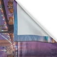 thumbnail image 3 of Ambesonne Urban Kitchen Curtains, New York City Landmarks, 55"x39", Violet Purple, 3 of 3