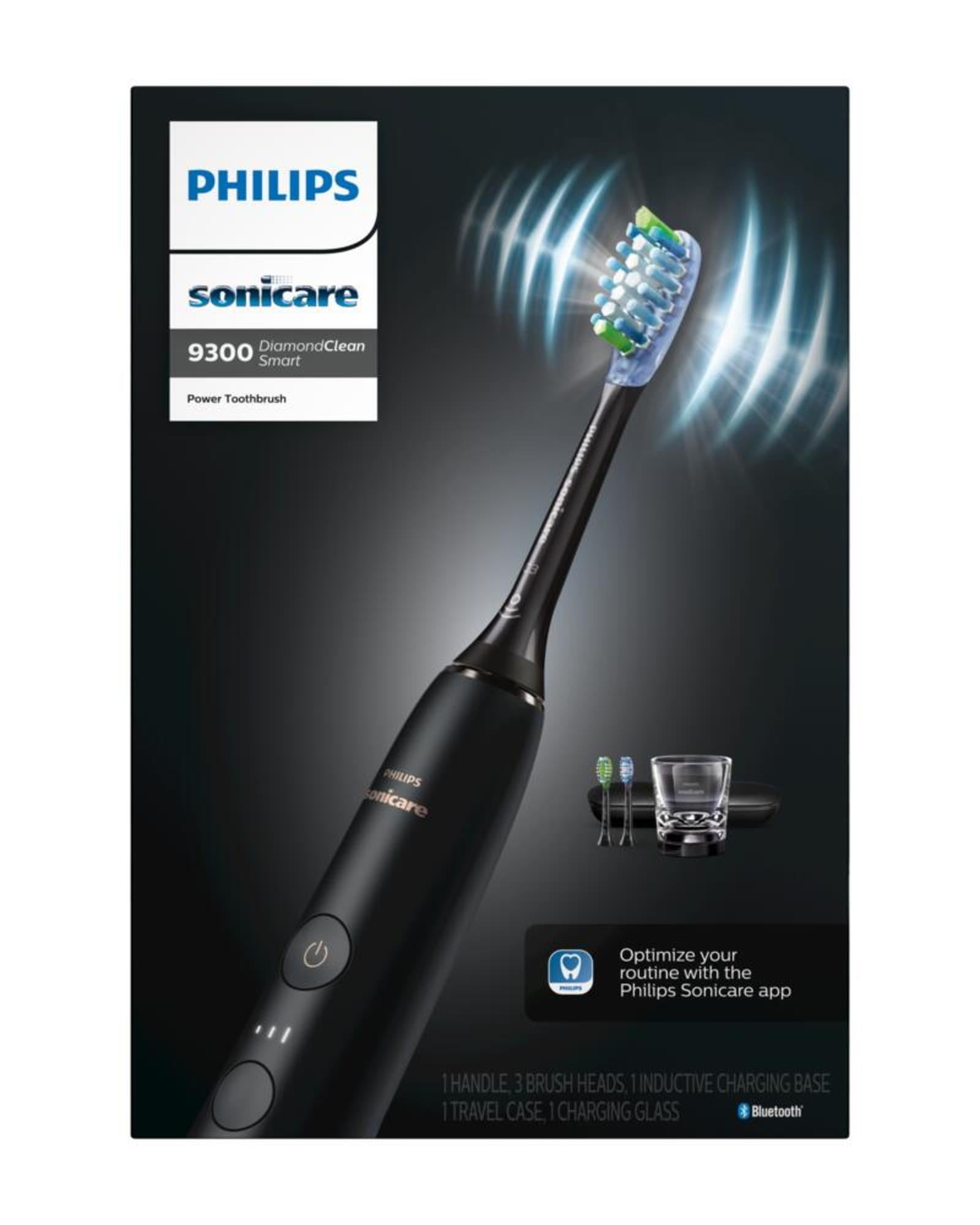 Sinewi Rudyard Kipling zonnebloem Philips Sonicare Diamondclean Smart Electric, Rechargeable Toothbrush For  Complete Oral Care – 9300 Series, Black, HX9903/11 - Walmart.com