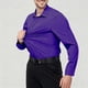thumbnail image 1 of Blusa y camisa de manga larga con cuello vuelto para hombre, color liso, informal, a la moda, con botones, manga larga, elástica, de poliéster, 1 of 8