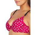 thumbnail image 4 of Women's Maidenform 7959 One Fab Fit Original Tailored Demi T-Shirt Bra (RosePetalHeart-ScarBry 38B), 4 of 4