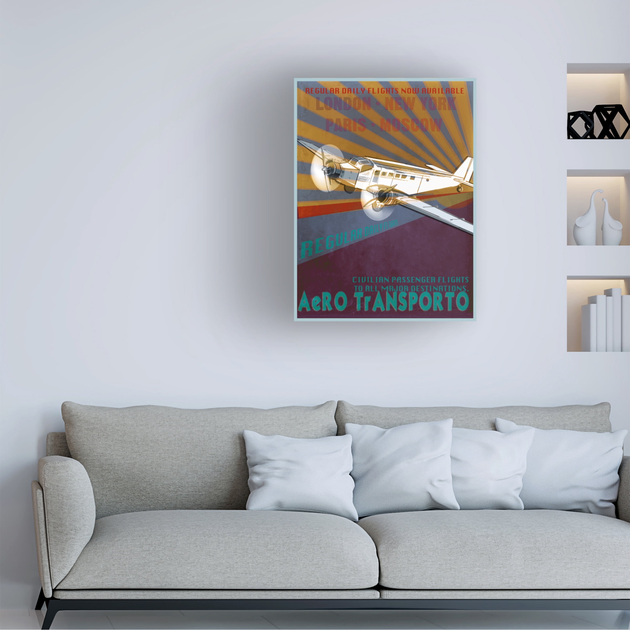 Sidney Paul and Co. 'Transporto' Canvas Art