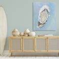 thumbnail image 3 of Stupell Industries Detailed Oyster on Blue Animals Painting Wrapped Canvas Art Print Wall Art, 36 x 48, 3 of 8