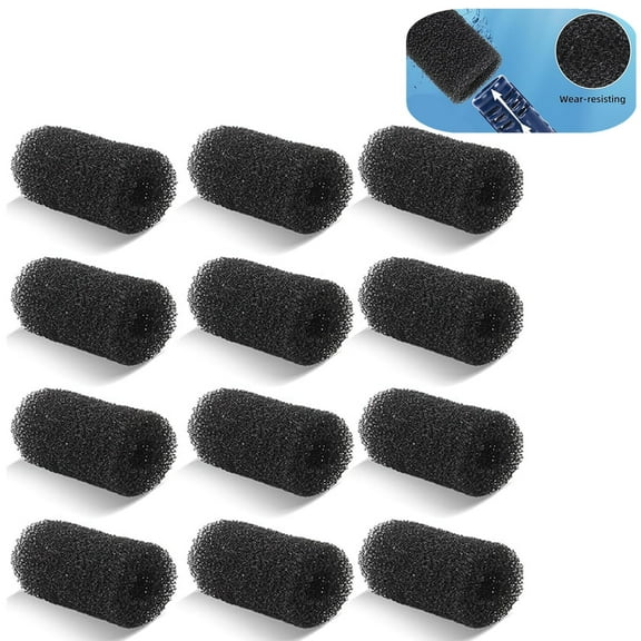 12 Pack Tail Scrubber Replacement for Polaris Pool Cleaner Parts, High Density Sweep Hose Tail Scrubber for Polaris 180 280 360 380 480 3900 Sport